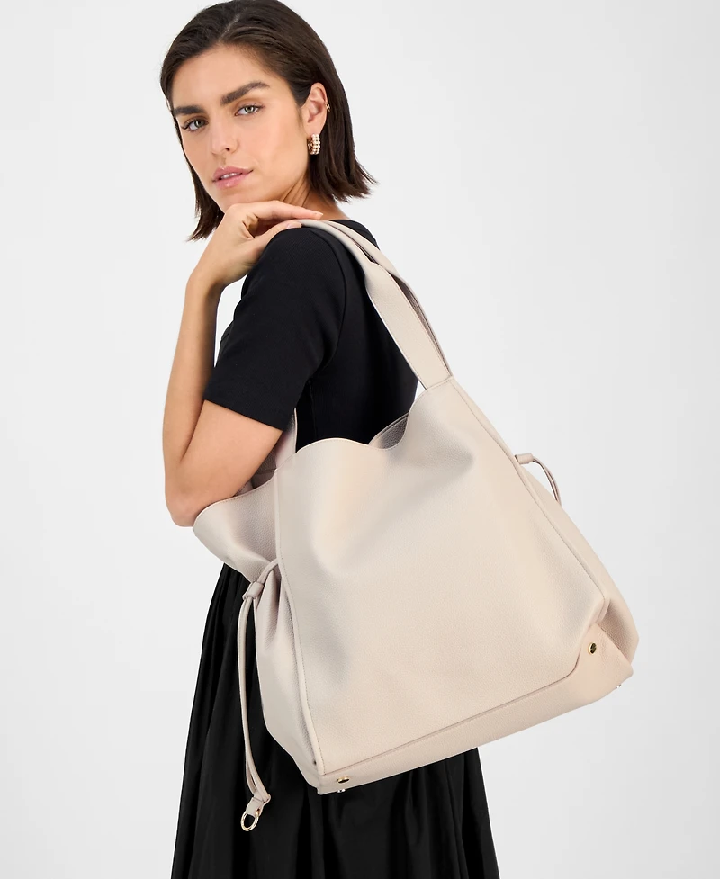 On 34th Jyyll Large Solid Tote with Removable Pouch