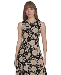 Tommy Hilfiger Women's Sleeveless Fit & Flare Dress