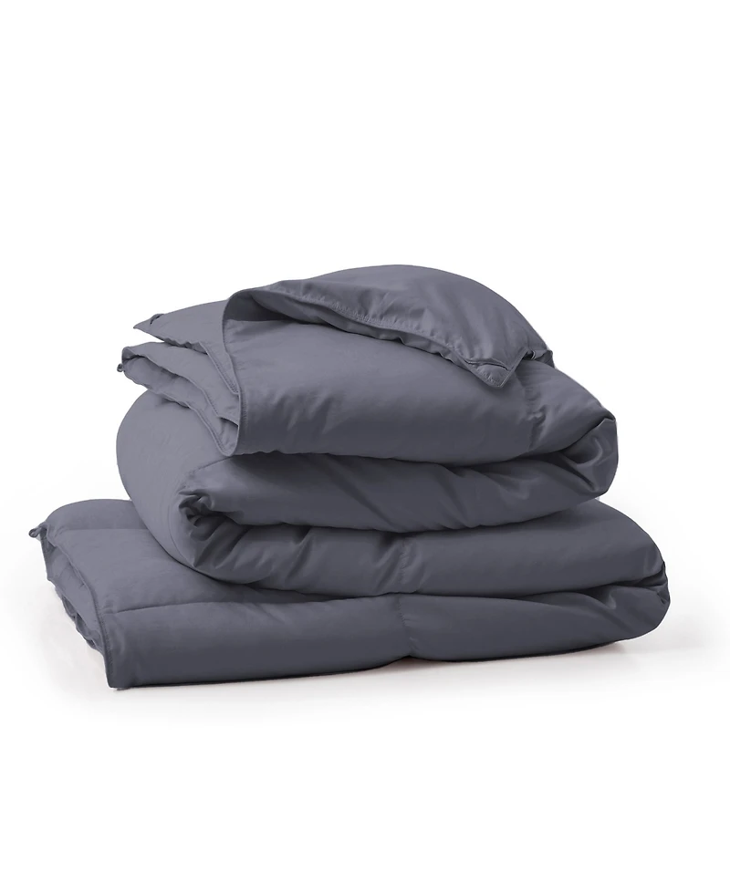 Unikome All Season White Goose Down Fiber Comforter
