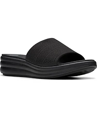 Clarks Cloudsteppers Women's Drift Twist Slip-On Flat Sandals