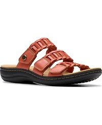 Clarks Collection Women's Laurieann Hope Slip-On Flat Sandals