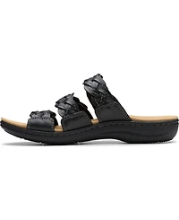 Clarks Collection Women's Laurieann Rio Slip-On Flat Sandals