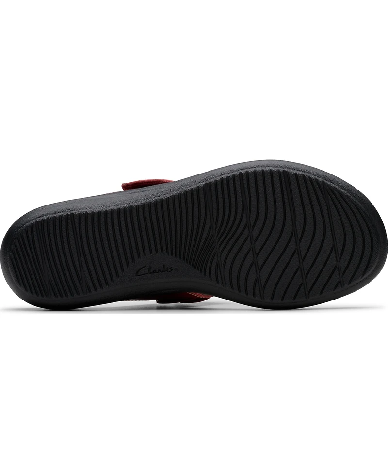 Clarks Collection Women's Laurieann Palm Flip-Flop Sandals