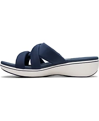 Clarks Cloudsteppers Women's Breeze Rae Cam Slip-On Flat Sandals