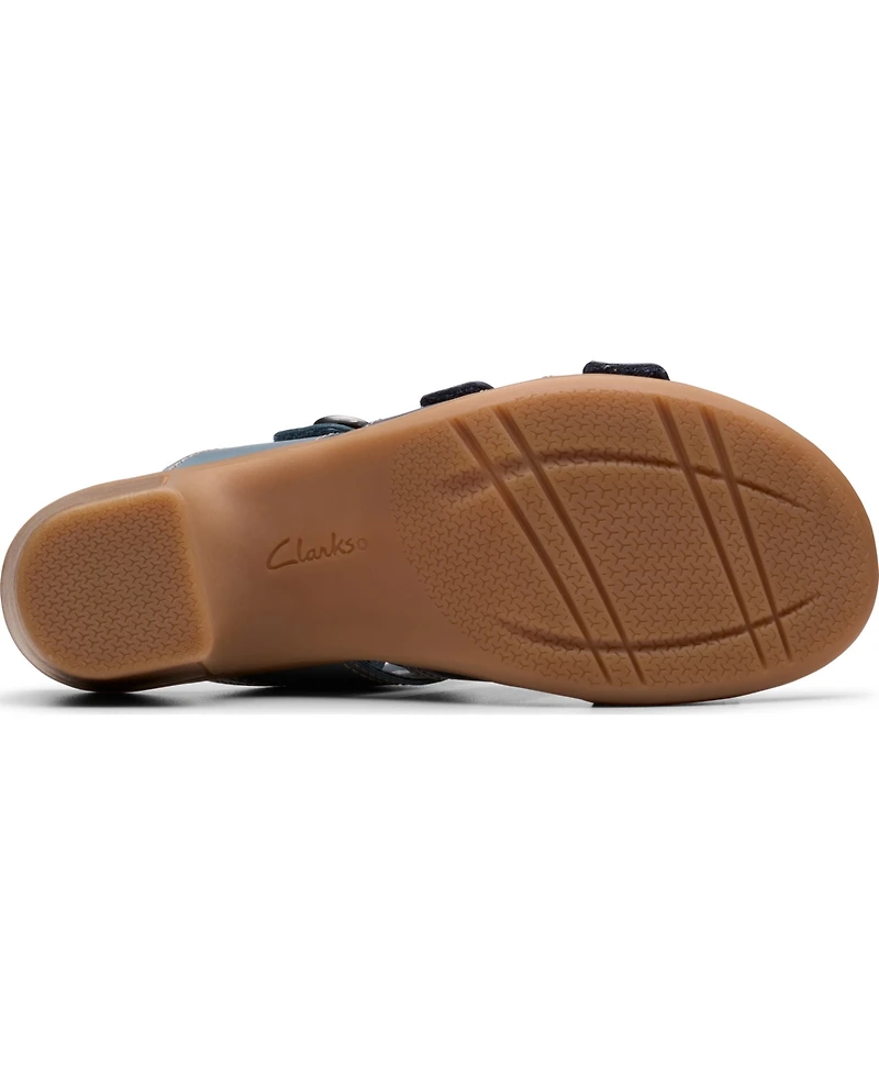 Clarks Collection Women's Emily2 Adella Block Heel Sandals