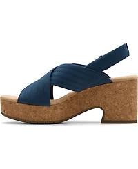 Clarks Collection Women's Nerisa West Wedge Sandals