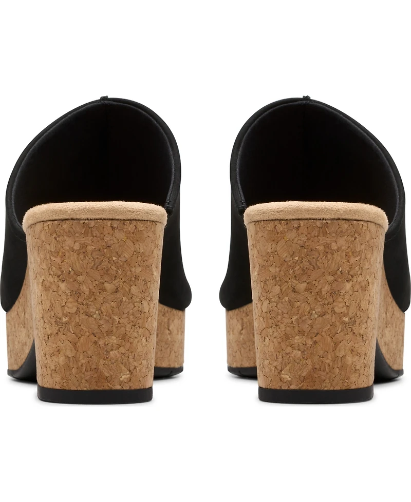 Clarks Women's Nerisa Vine Round Toe Wedge Sandals