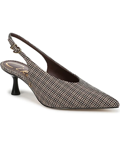 Circus Ny by Sam Edelman Women's Fawn High-Vamp Pointed Toe Pumps