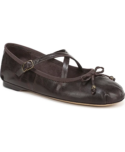 Circus Ny by Sam Edelman Women's Zuri Crossband Ballet Flats