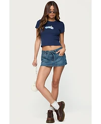 Edikted Women's Bluberry Patch T Shirt