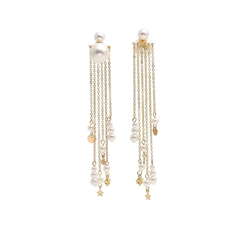 Sohi Pellet-Party Drop Earrings