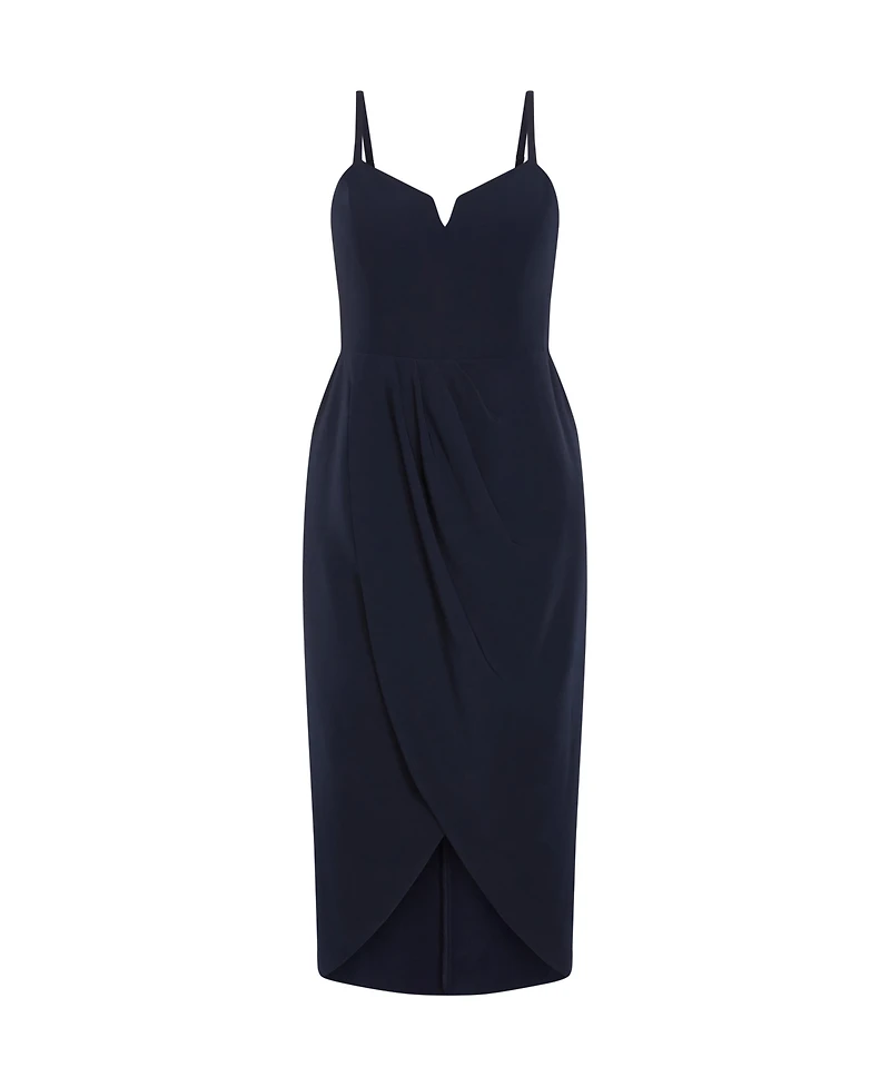 City Chic Plus Sassy V Dress