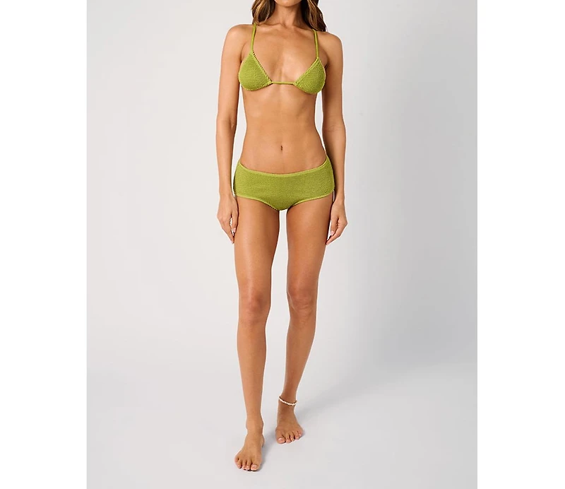 WeWoreWhat Women's Low Rise Swim Short