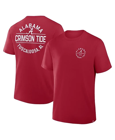 Fanatics Men's Crimson Alabama Tide Fastbreak T-Shirt