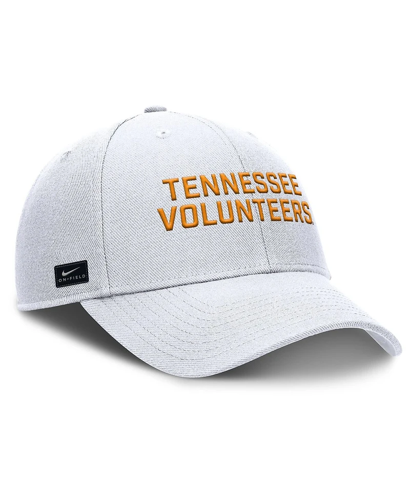 Nike Men's White Tennessee Volunteers Rise Practice Adjustable Hat