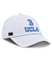Nike Men's White Ucla Bruins 2025 Sideline Club Adjustable Hat