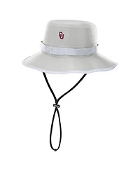 Nike Men's Gray Oklahoma Sooners 2025 Sideline Apex Boonie Performance Bucket Hat
