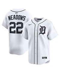 Nike Men's Parker Meadows White Detroit Tigers Home Limited Player Jersey