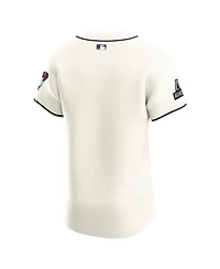 Nike Men's Cream Arizona Diamondbacks Home Elite Jersey