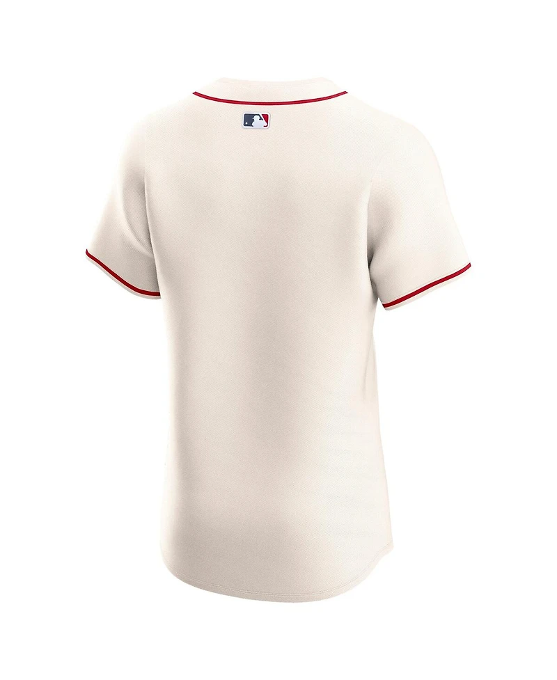 Nike Men's Cream St. Louis Cardinals Alternate Elite Jersey