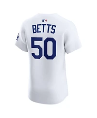 Nike Men's Mookie Betts White Los Angeles Dodgers Home Elite Player Jersey