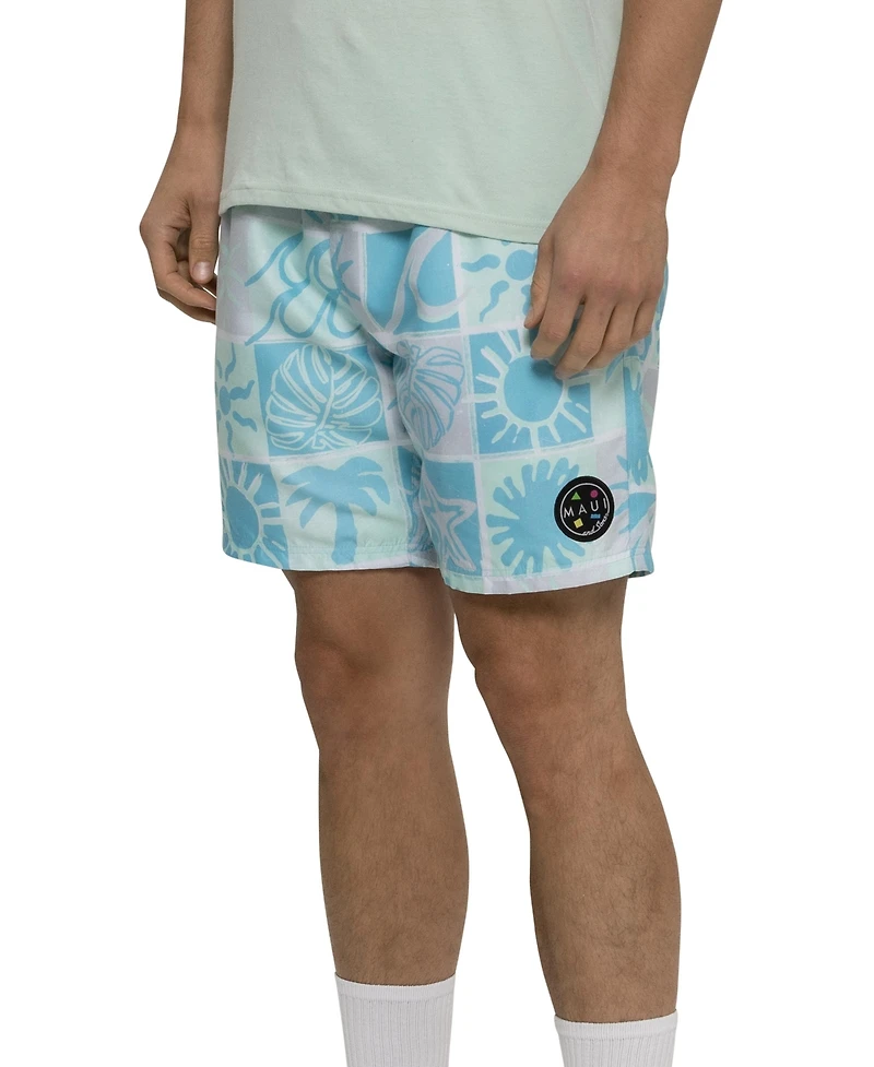 Maui and Sons Men's Surf Sway Pool Short