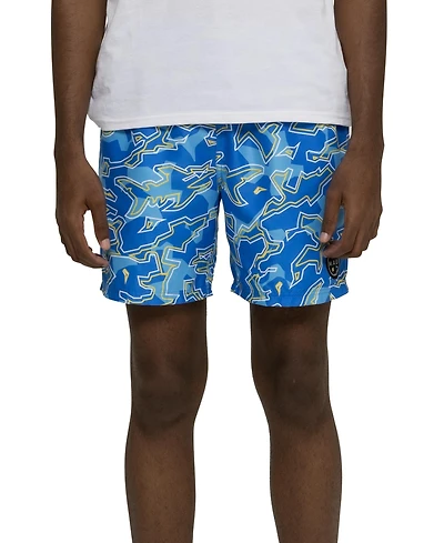 Maui and Sons Men's Bad Fish Pool Shorts