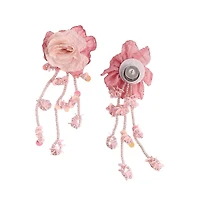 Sohi Maxi-Floral Drop Earrings