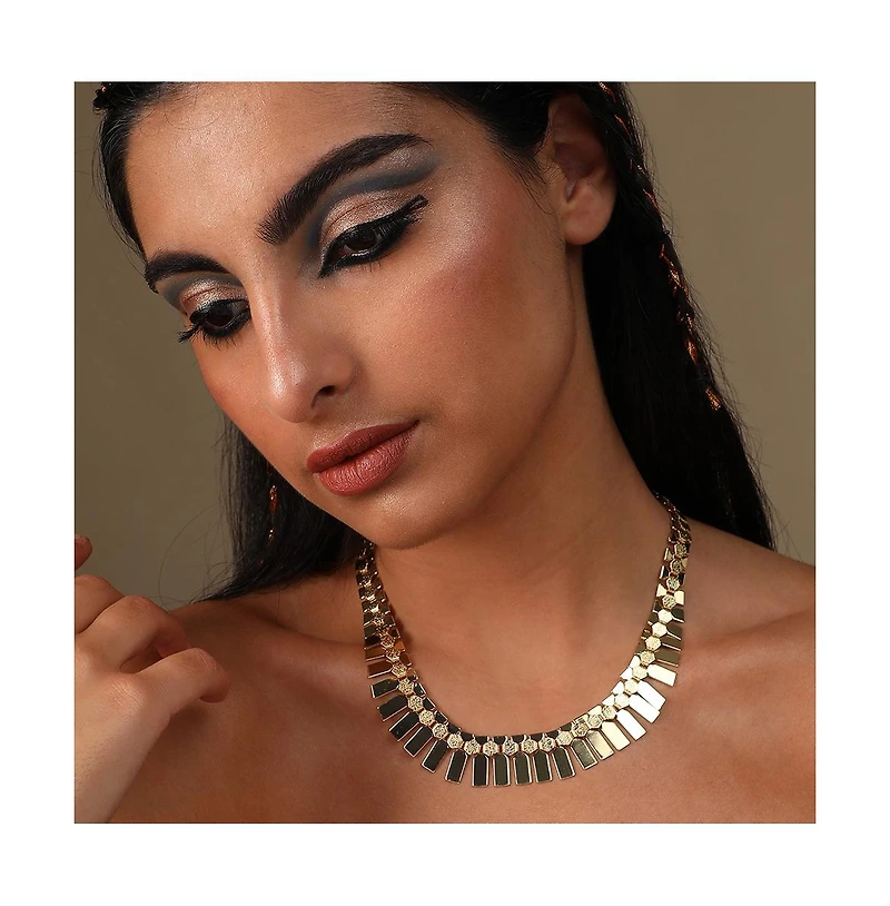 Sohi Ribbed Collar Necklace