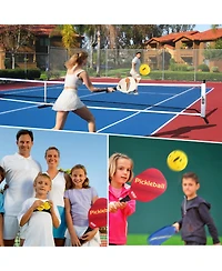 Gse Games & Sports Expert 12-Pack of Outdoor Pickleball Balls Set, Usapa Standard 40 Holes Pickle Balls (Several Colors Available)