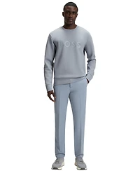 Boss by Hugo Men's Stretch-Cotton Logo Sweatshirt