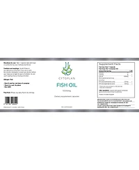 Cytoplan Fish Oil Capsules 60 (caps) Usa