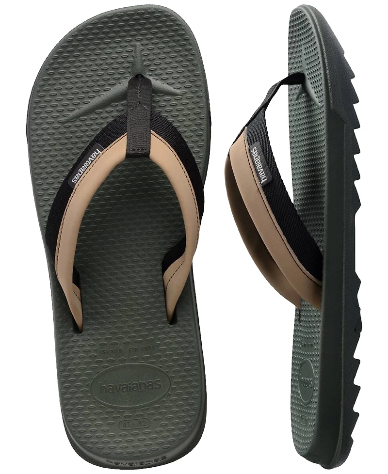 Havaianas Men's Track Plus Slip-On Flip-Flops