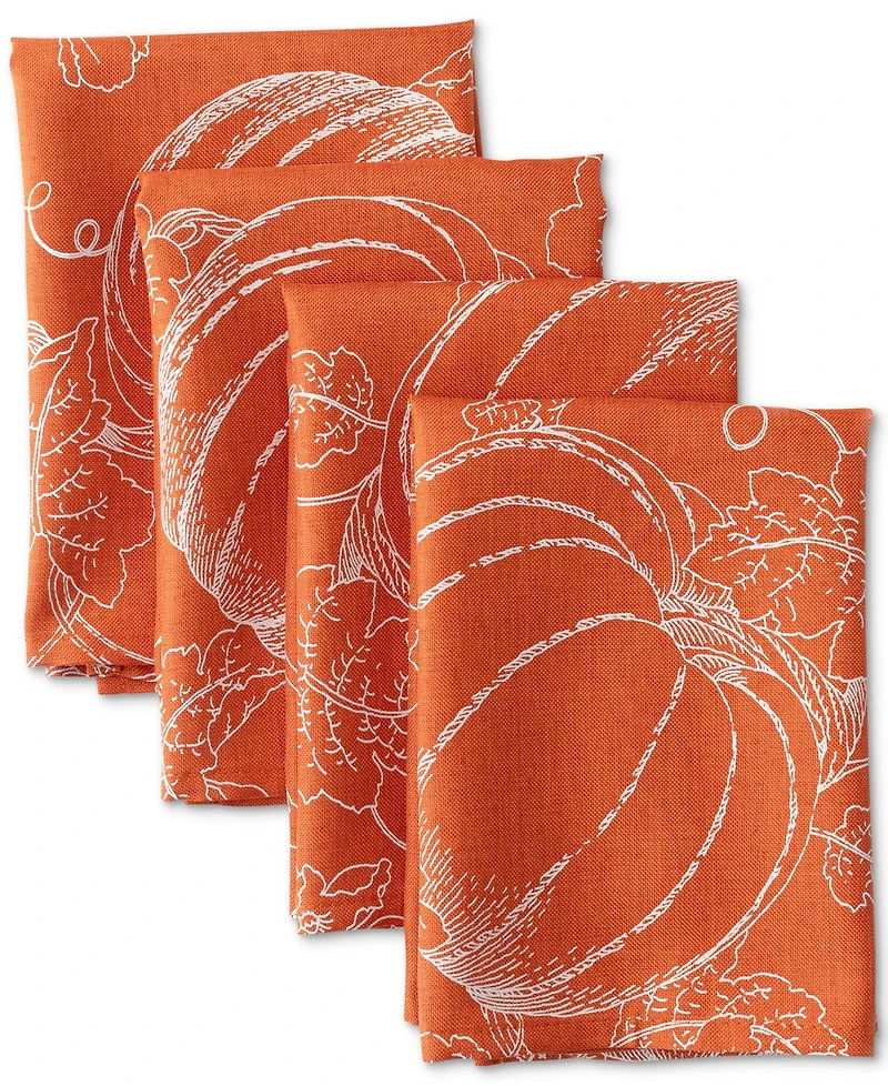 Benson Mills Bountiful Harvest Destin Napkins, Set of 4