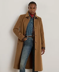 Lauren Ralph Women's Belted Single-Breasted Wool Coat