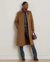 Lauren Ralph Women's Belted Single-Breasted Wool Coat
