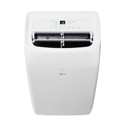 Lg 10,000 Btu Smart Wi-Fi Portable Air Conditioner/Heater with Lcd Remote - White