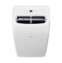 Lg 10,000 Btu Smart Wi-Fi Portable Air Conditioner/Heater with Lcd Remote - White
