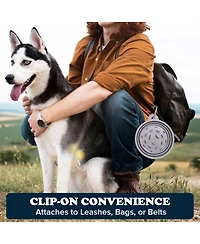 Slow-Feeder, Non-Skid, Bpa-Free Silicone Travel Dog Bowl