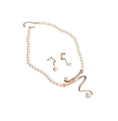 Sohi Pellet-Swirl Jewellery Set