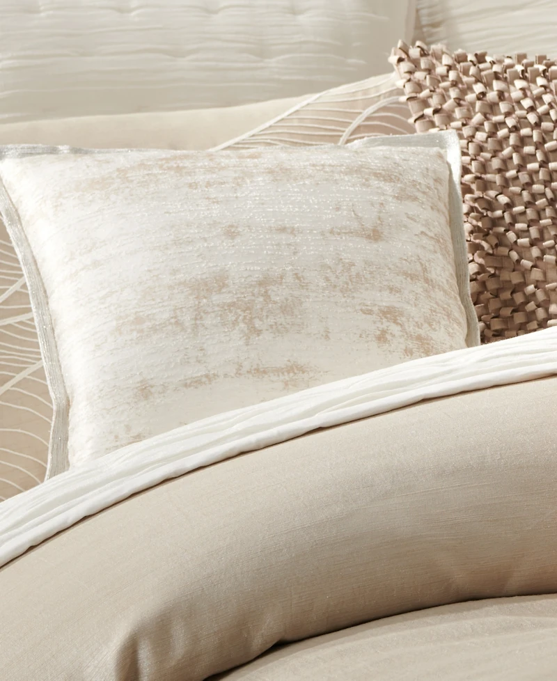 Donna Karan Home Brush Stroke Decorative Pillow, 18" x 18"