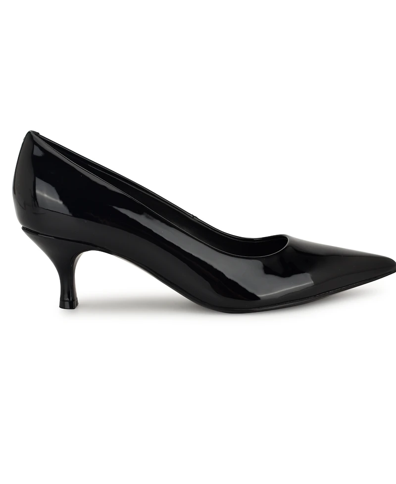 Nine West Women's Sisko Tapered Kitten Heel Pumps