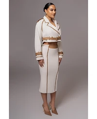 Jluxlabel Mikaela Contrast Jacket
