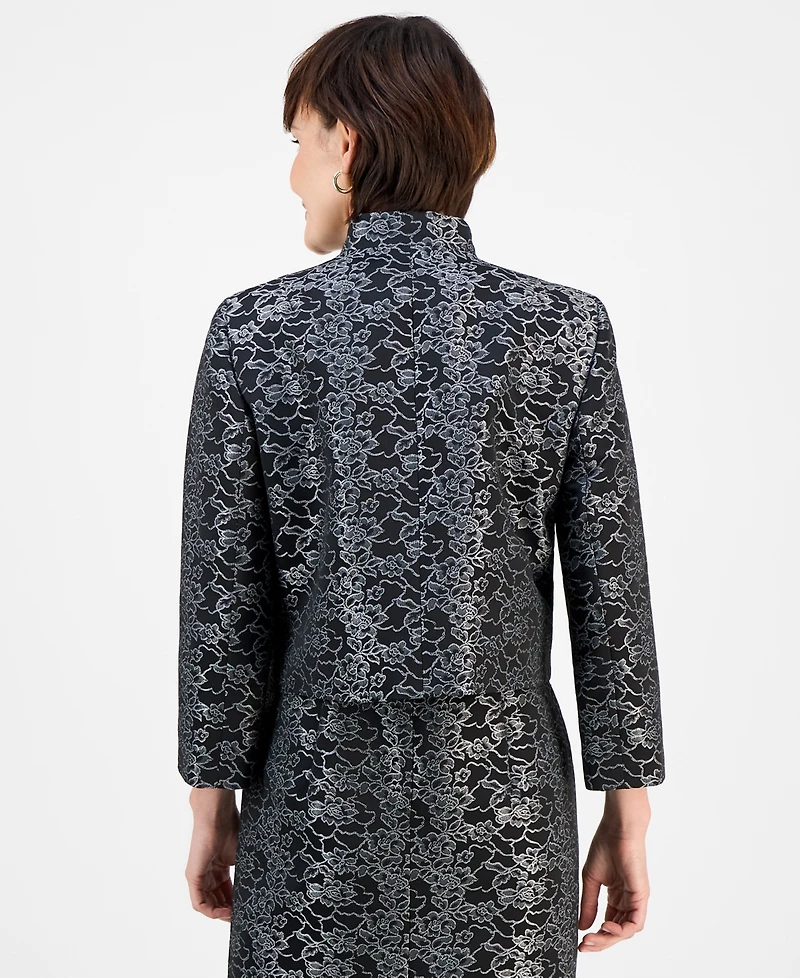 Le Suit Women's Open-Front Jacket & Sleeveless Dress Set