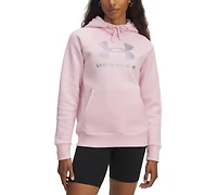 Under Armour Women's Rival Fleece Shimmer Hoodie