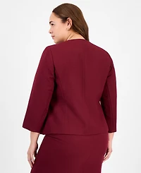Le Suit Plus Sleeveless Sheath Dress Set