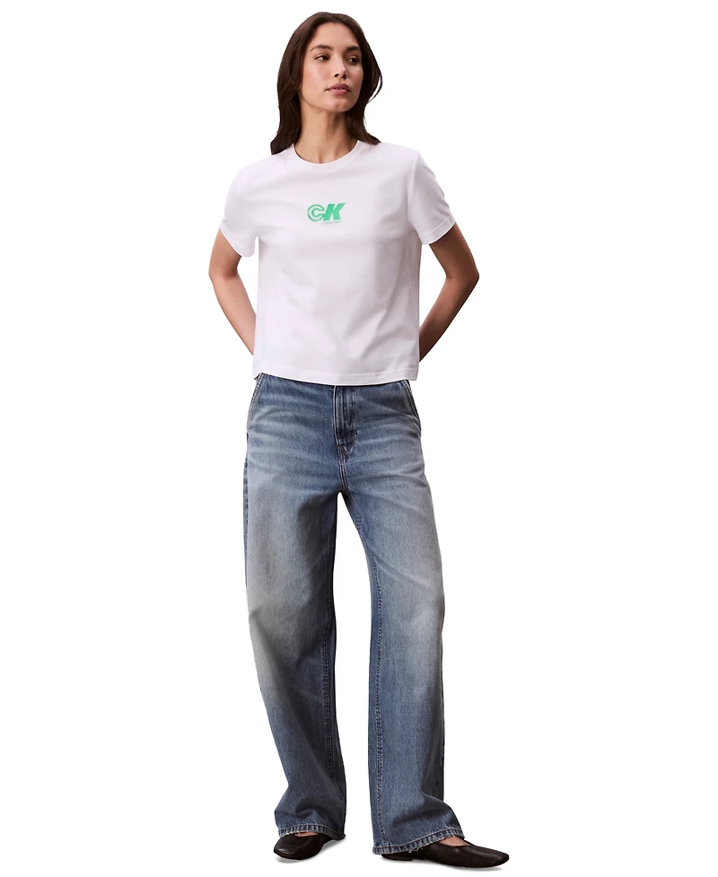Calvin Klein Jeans Women's Cotton Archive Logo T-Shirt