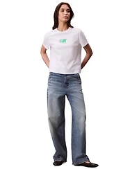 Calvin Klein Jeans Women's Cotton Archive Logo T-Shirt