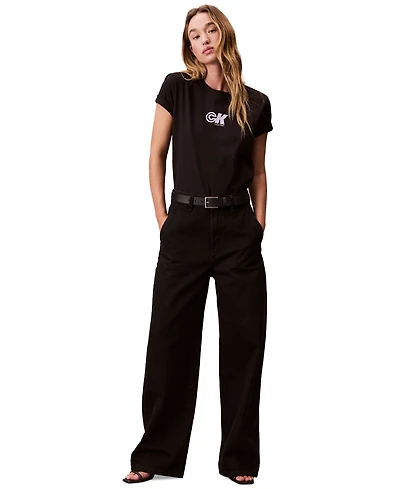 Calvin Klein Jeans Women's Cotton Archive Logo T-Shirt