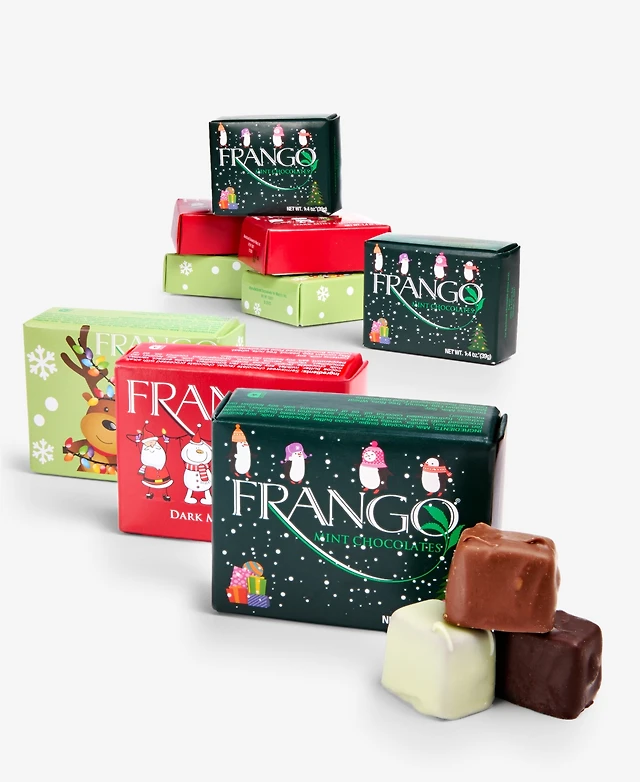 Frango Chocolates Pack of Holiday Milk Mint, Dark Mint and Green Mint  Chocolates, Created for Macy's